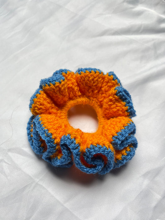 Goldfish medium scrunchie
