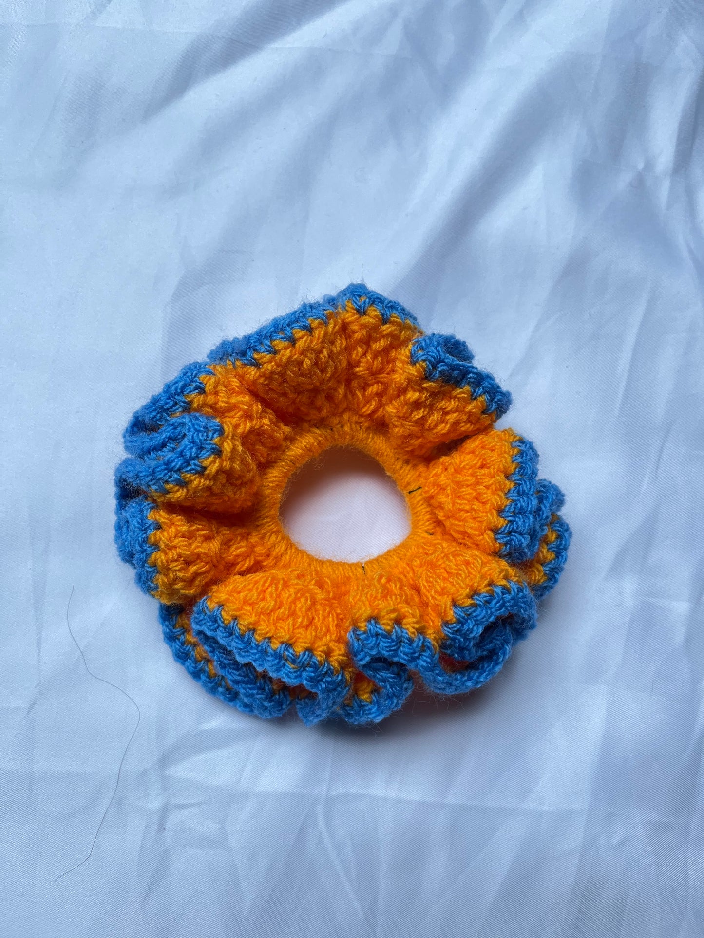 Goldfish medium scrunchie